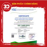  KHẨU TRANG Y TẾ 4 LỚP KHÁNG KHUẨN, KIM ĐỨC, HỘP 50 CÁI 
