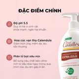  Dung Dịch Vệ Sinh Dịu Nhẹ, Giảm kích ứng CAVAILLÈS Extra-doux | Cho Da Siêu Nhạy Cảm 250ml 