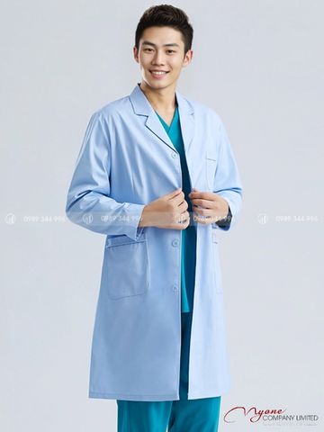 Áo Blouse Bác Sĩ Nam Dài Tay