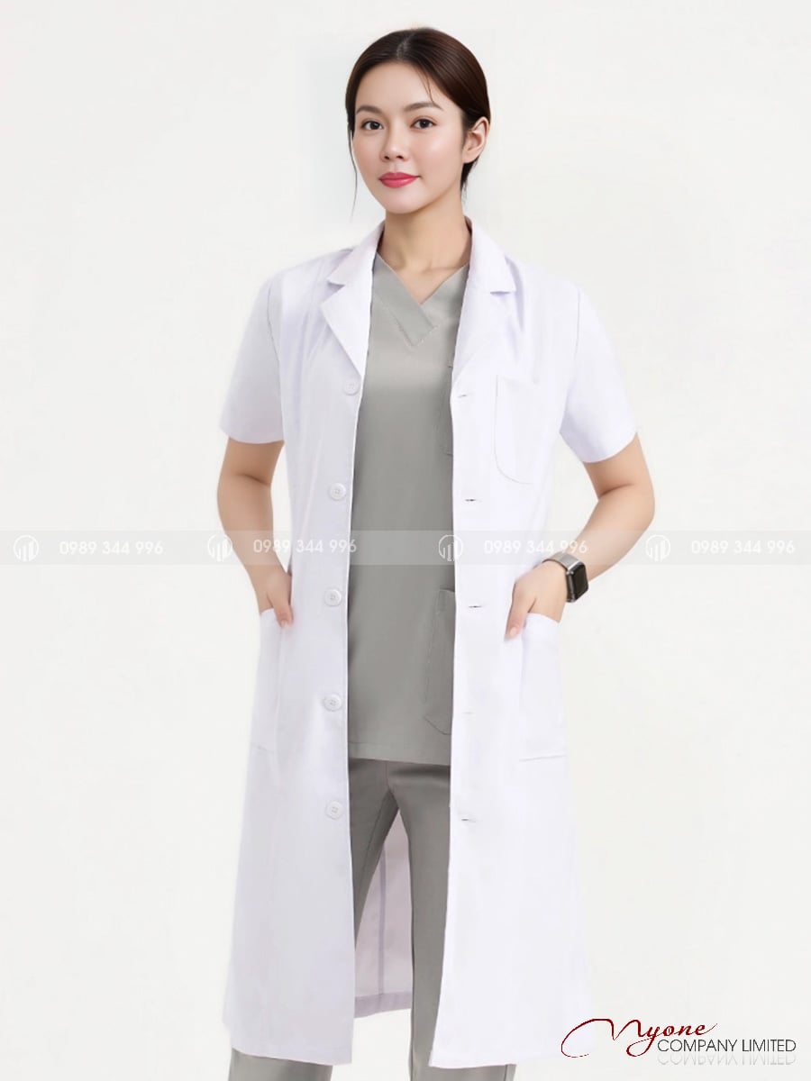 Áo Blouse Bác Sĩ Nữ Cao Cấp