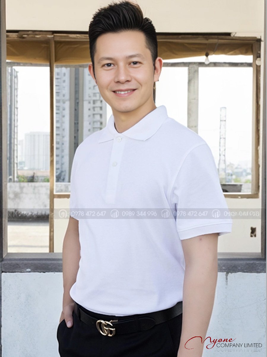 Áo Polo Nam Trắng