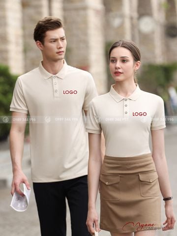 Đồng Phục Áo Polo Màu Be