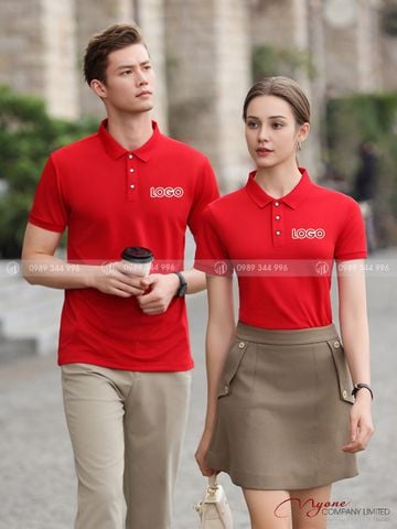 Đồng Phục Áo Polo Màu Đỏ
