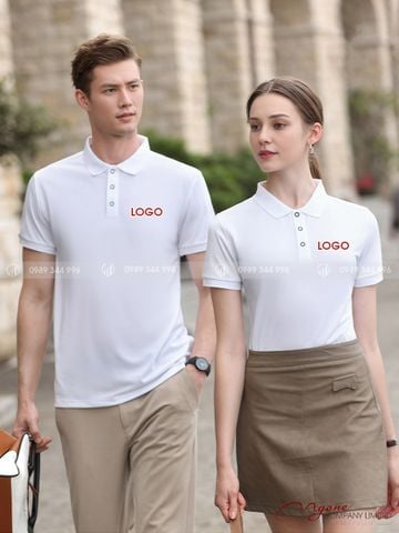 Đồng Phục Áo Polo Màu Trắng