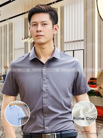 Áo Sơ Mi Nam Ngắn Tay Prime Cool