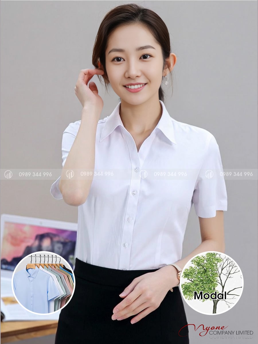 Áo Sơ Mi Nữ Sợi Modal