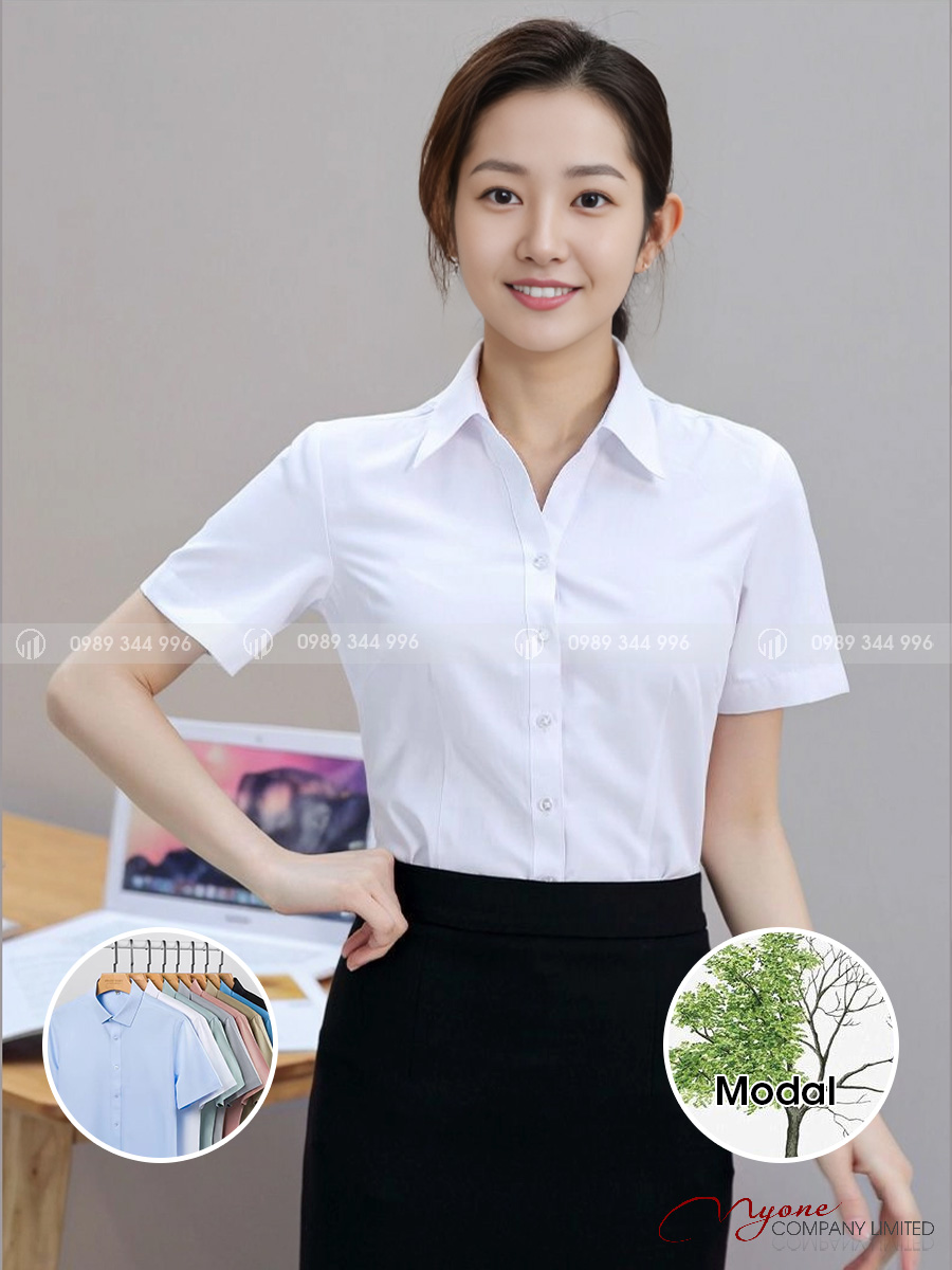 Áo Sơ Mi Nữ Sợi Modal
