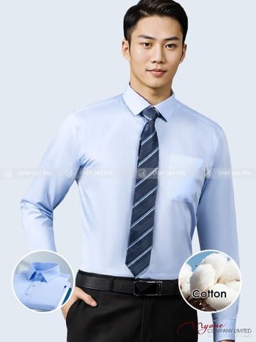 Áo Sơ Mi Nam Sợi Cotton