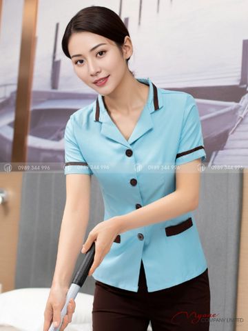 Đồng Phục Áo Tạp Vụ
