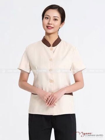 Đồng Phục Áo Tạp Vụ