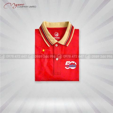 Áo thun POLO đỏ