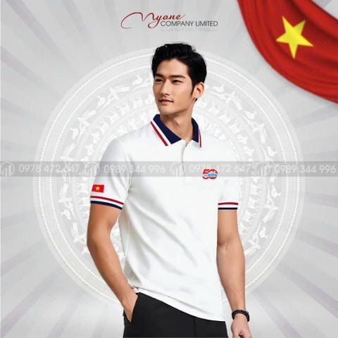 Áo thun POLO trắng
