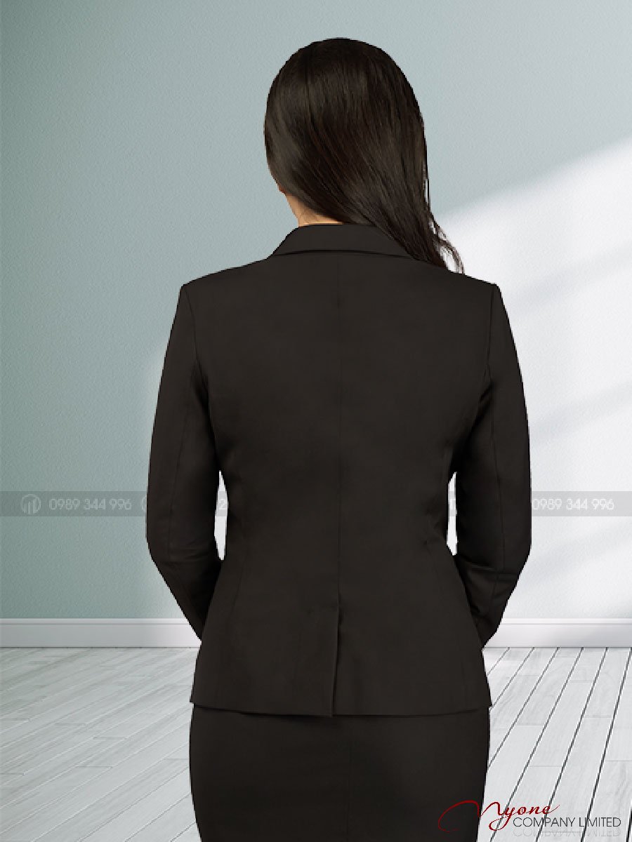 Áo Vest Nữ Công Sở Màu Đen