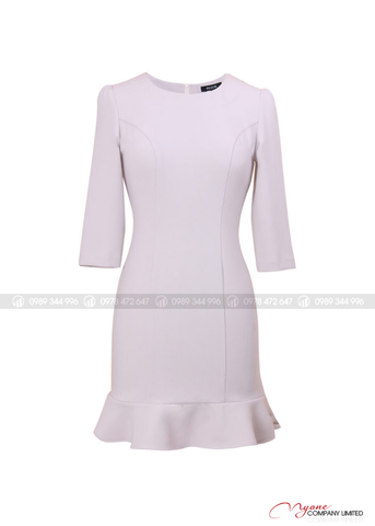 Đầm Đuôi Cá Tay Lửng Cao Cấp