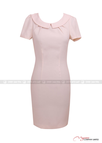 Đầm Ôm Tay Ngắn Thanh Lịch