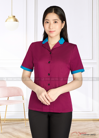 Đồng Phục Áo Tạp Vụ