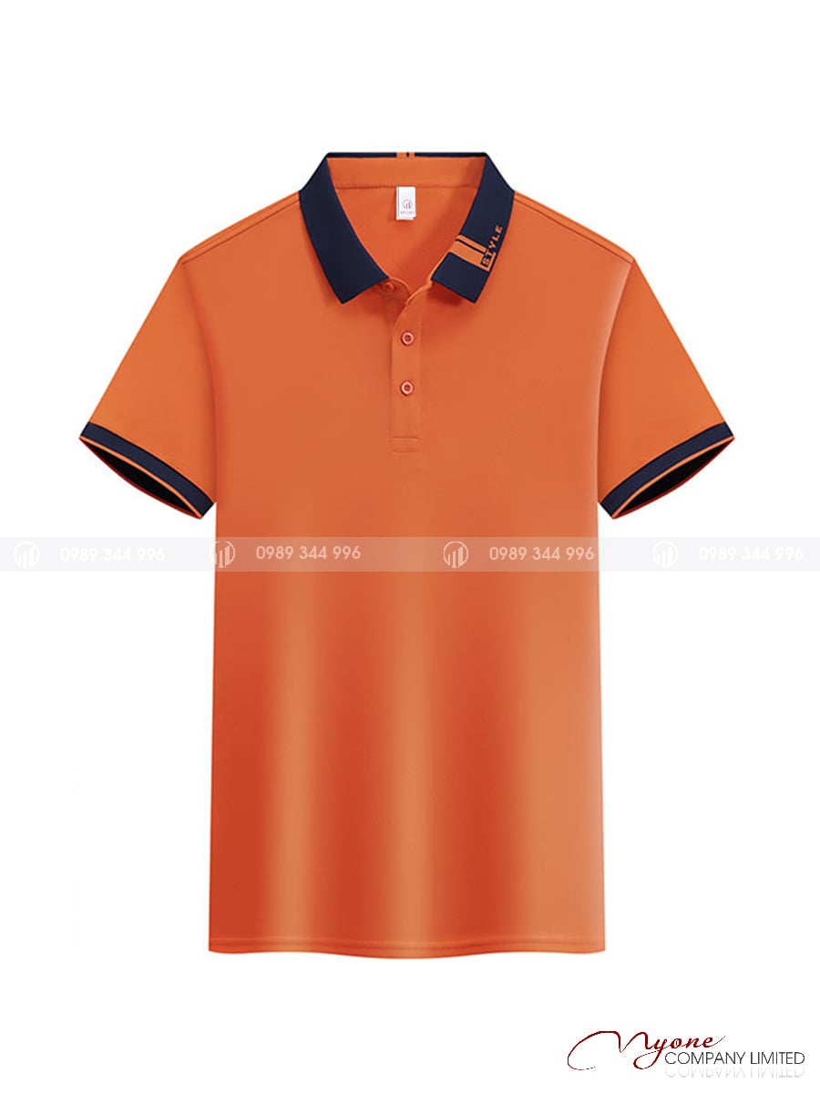 Đồng Phục Polo Quán Café Màu Cam