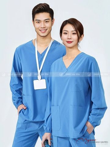 Bộ Scrubs Dài Tay