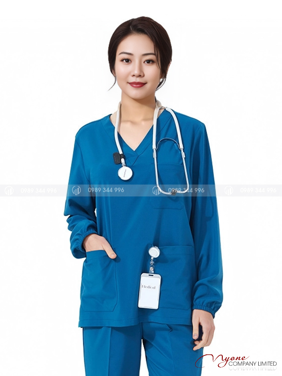 Bộ Scrubs Dài Tay