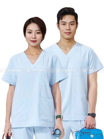 Bộ Scrubs Ngắn Tay