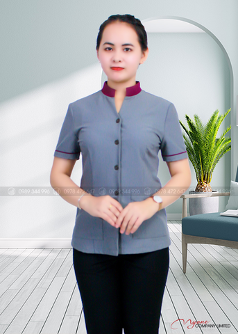 Đồng Phục Áo Tạp Vụ