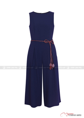 Jumpsuit Lửng Không Tay Thanh Lịch