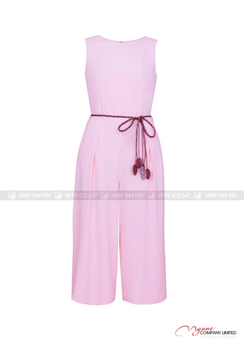 Jumpsuit Lửng Không Tay Thanh Lịch