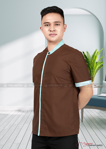 Áo Đồng Phục Tạp Vụ Nam