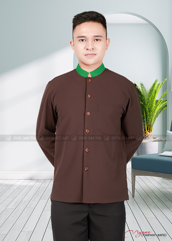 Áo Đồng Phục Tạp Vụ Nam