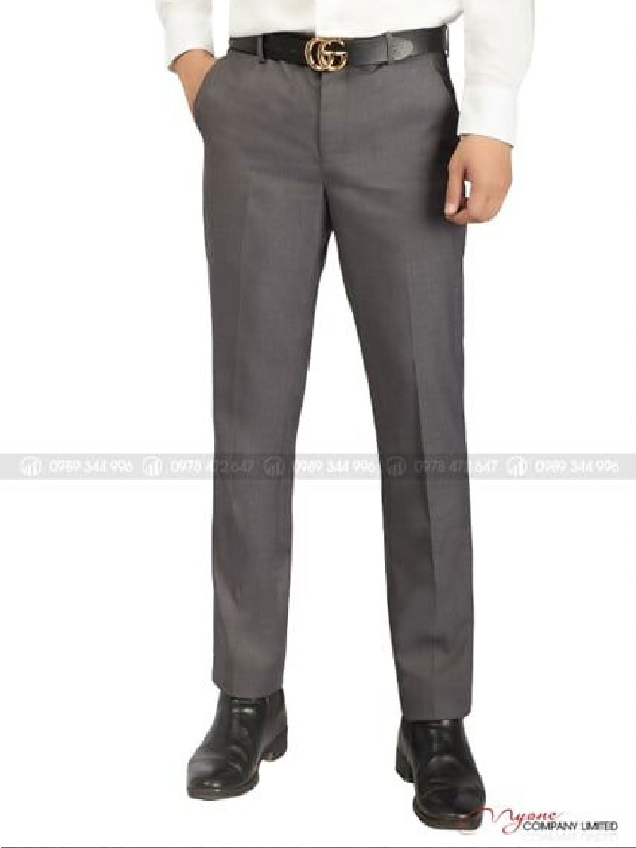 Quần Tây Nam Màu Xám