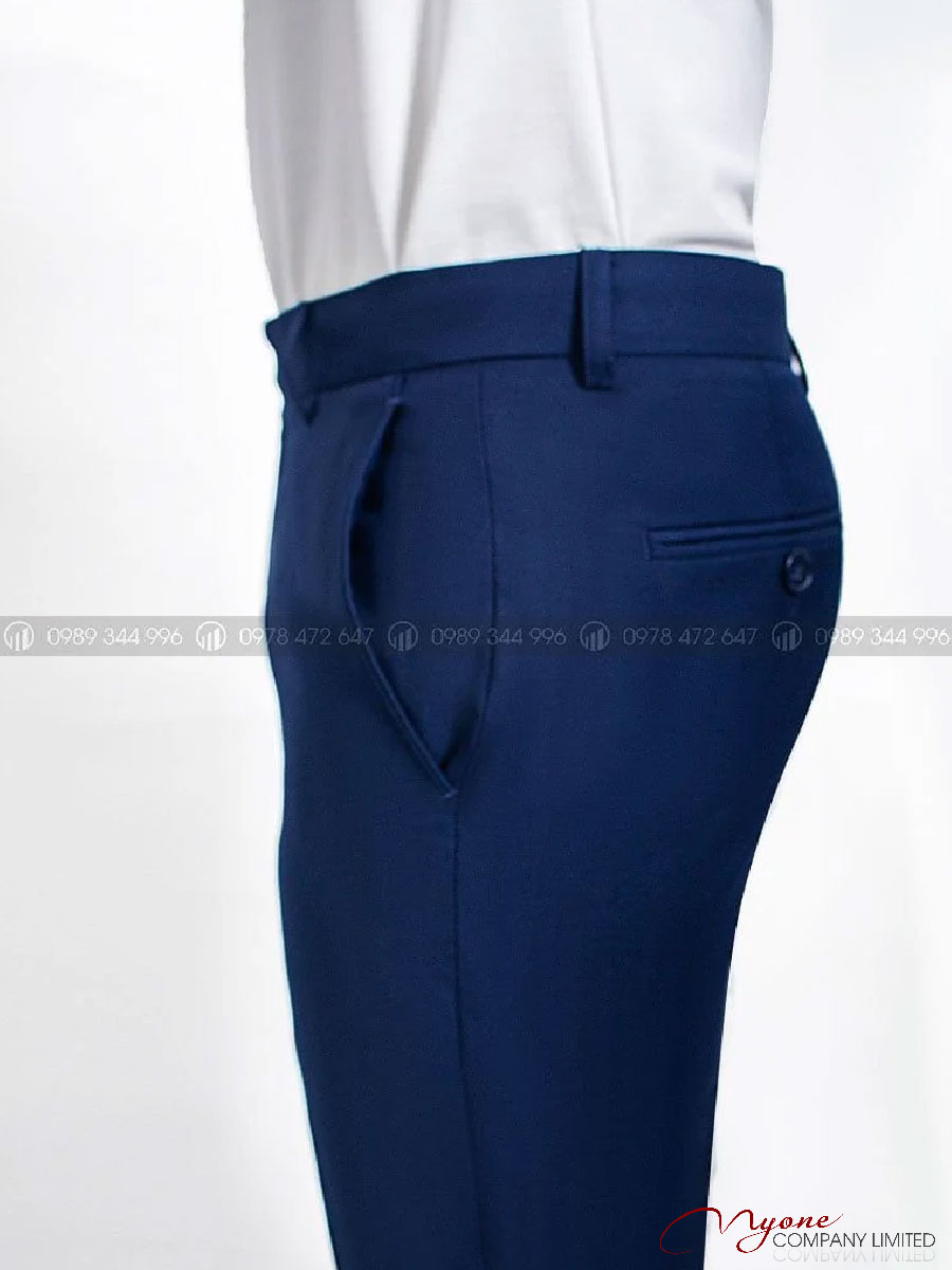 Quần Tây Nam Xanh Đen Cao Cấp