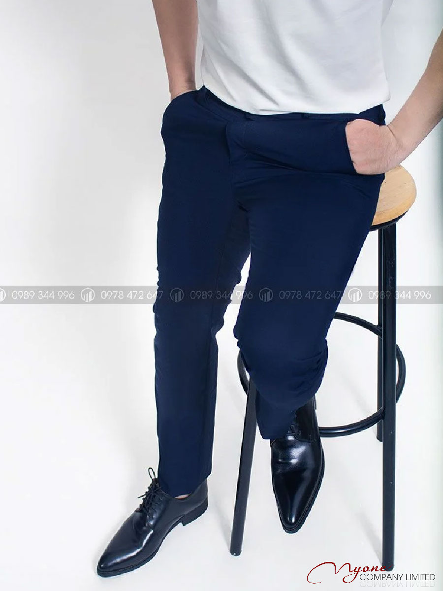 Quần Tây Nam Xanh Đen