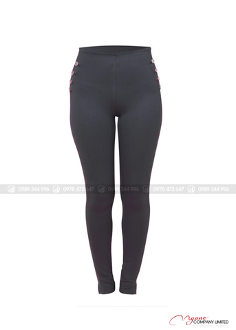Quần Legging Đính Nút