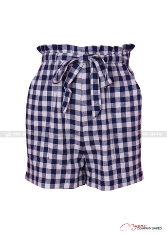 Quần Short Nữ Cột Nơ Nữ Tính