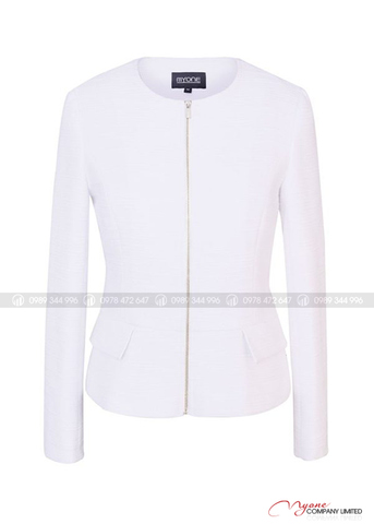 Vest Phối Dây Kéo Thanh Lịch