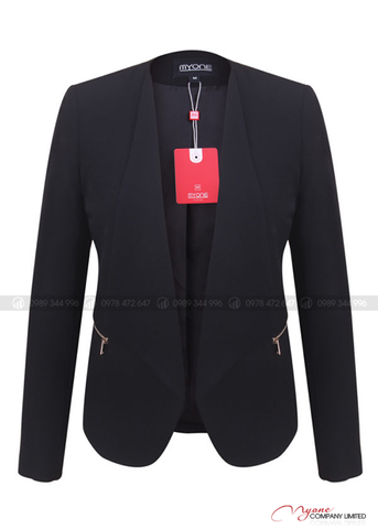 Vest Ve Kiểu Phối Dây Kéo