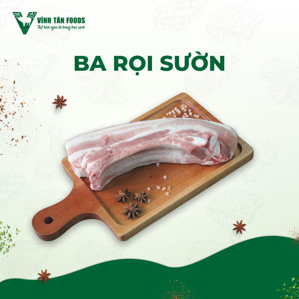  Ba Rọi Sườn | Đặt trước 