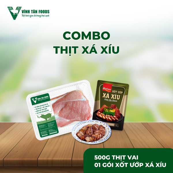  Combo nấu thịt xá xíu 