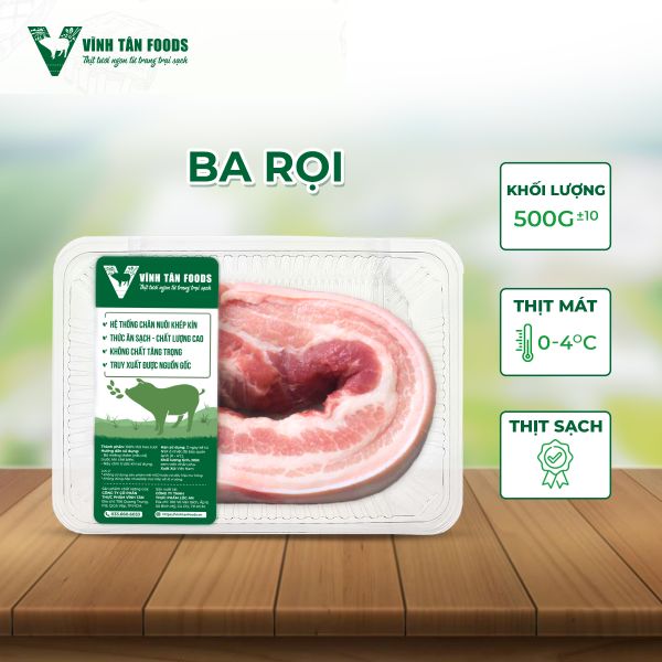  Ba Rọi | 500G/Khay 