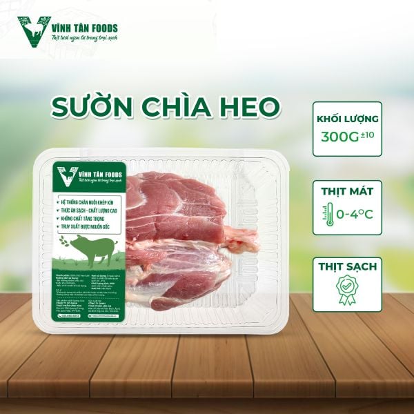  Sườn chìa | 300GR/Khay 