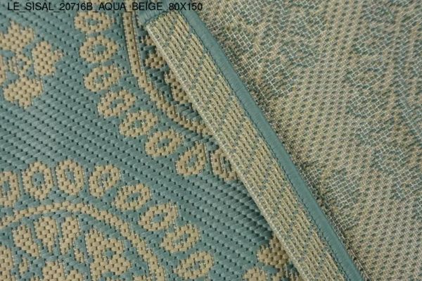 Thảm Sofa cao cấp [20716B_AQUA_BEIGE_80X150]