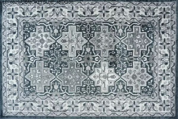 Thảm Sofa cao cấp [8829A_SMOKETBLUE_160X230]