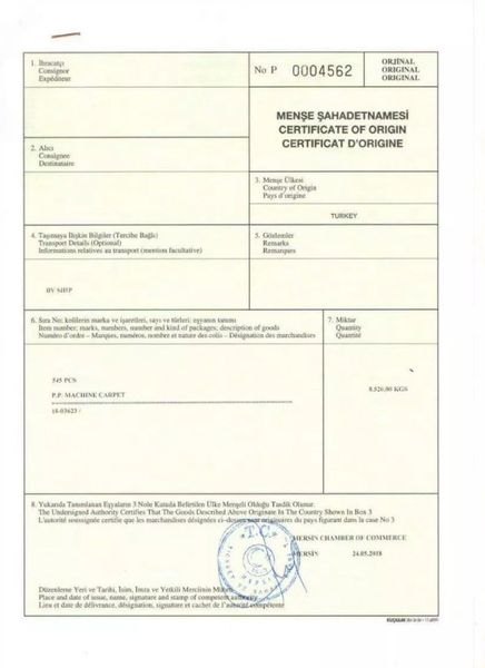 Thảm Sofa cao cấp [8586A_WHITE_160X230]