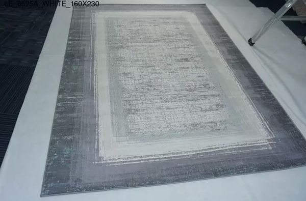 Thảm Sofa cao cấp [8595A_WHITE_160X230]