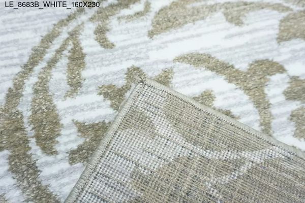 Thảm Sofa cao cấp [8683B_WHITE_160X230]