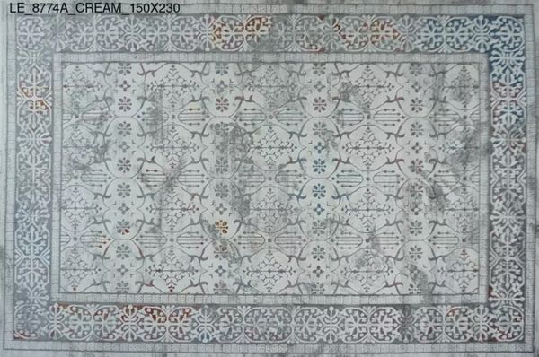 Thảm Sofa cao cấp [8774A_CREAM_150X230]