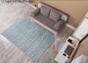 Thảm Sofa cao cấp [8424A_WHITEBLUE_160X220]