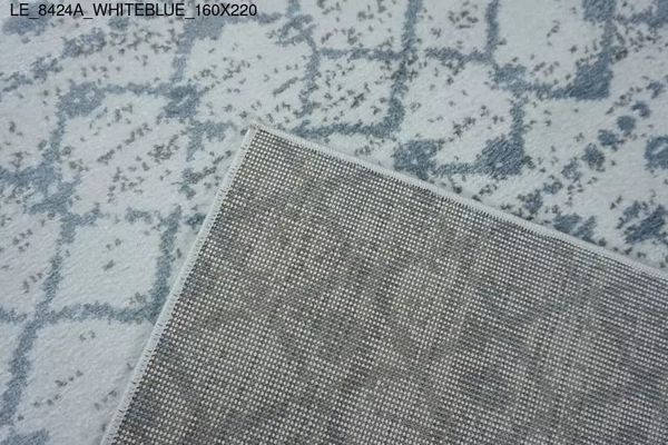 Thảm Sofa cao cấp [8424A_WHITEBLUE_160X220]
