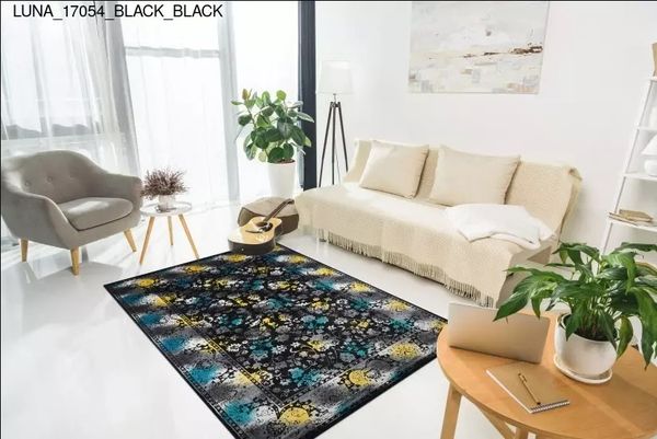 Thảm Sofa cao cấp [17054_BLACK_BLACK]