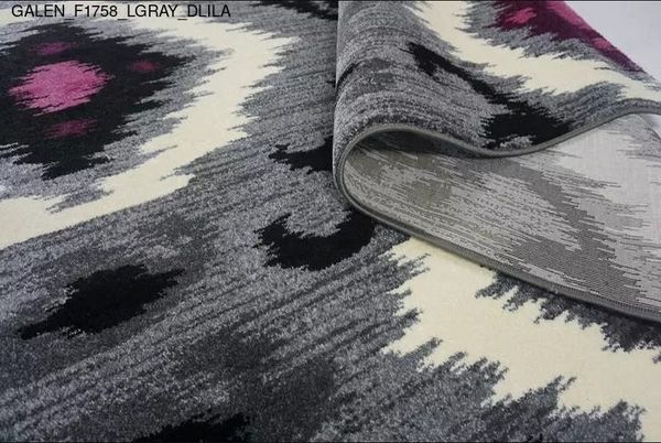 Thảm Sofa cao cấp [F1758_LGRAY_DLILA]